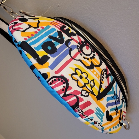 BRIGHTON Graffiti Love Crossbody Belt Bag - Picture 4 of 16